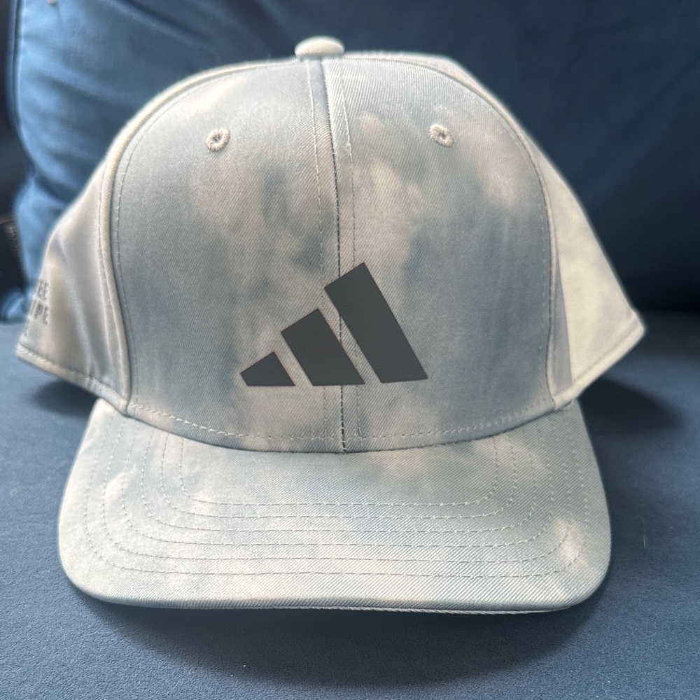 Adidas Light Gray Blue golf hat/Cap